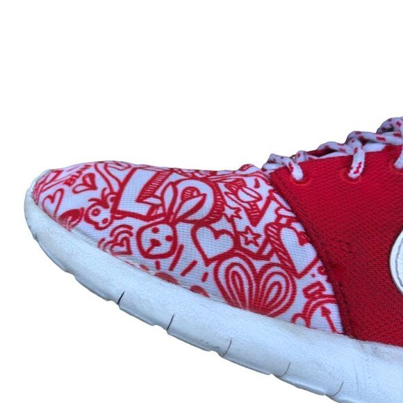 RARE 2015 Nike Roshe One Print GS 'Valentines Day' Size 7.5 - Picture 11 of 16